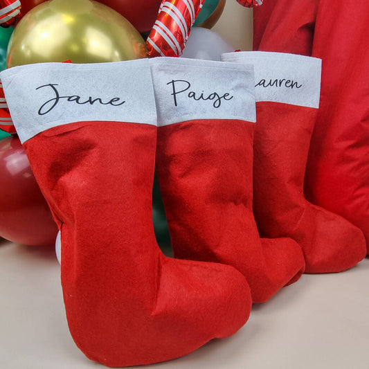 BASIC (FELT) CHRISTMAS STOCKING