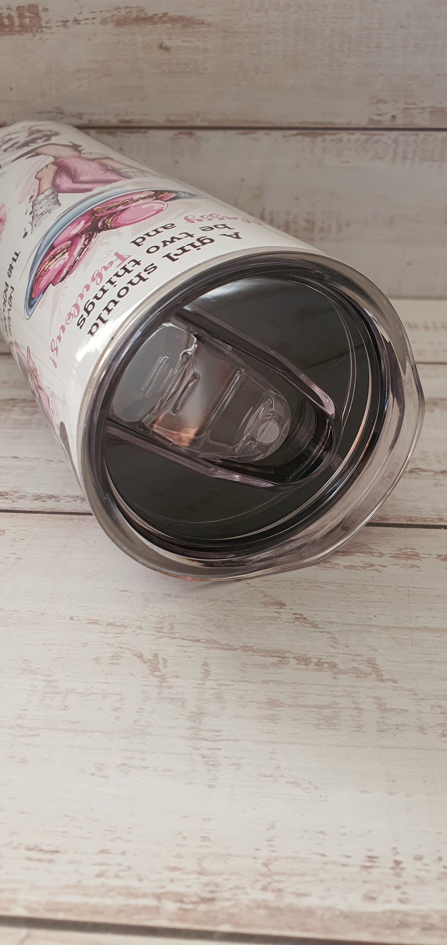 PERSONALISED STEEL SKINNY TUMBLER