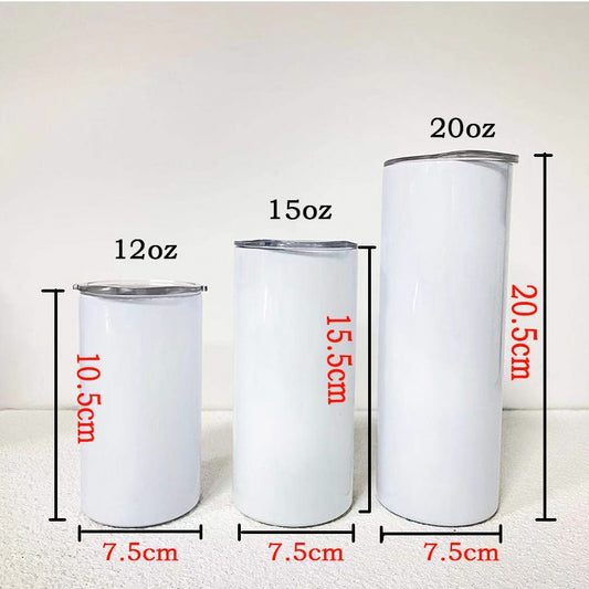 PERSONALISED STEEL SKINNY TUMBLER