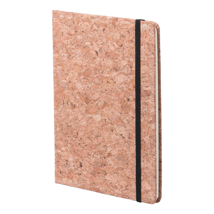 CORK NOTEBOOK WITH BELLY BAND