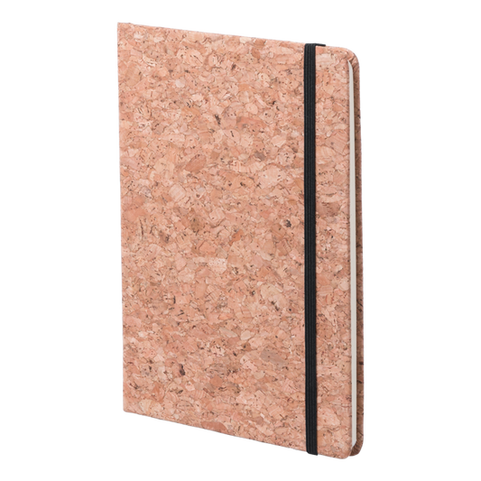 CORK NOTEBOOK WITH BELLY BAND