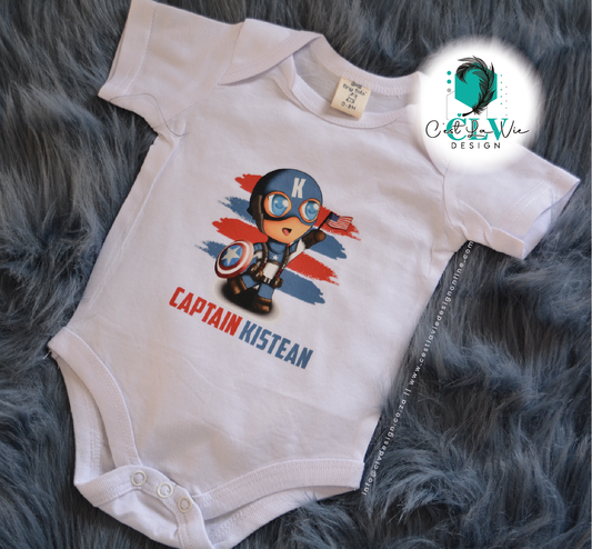 STANDARD PRINTED BABY ONESIES