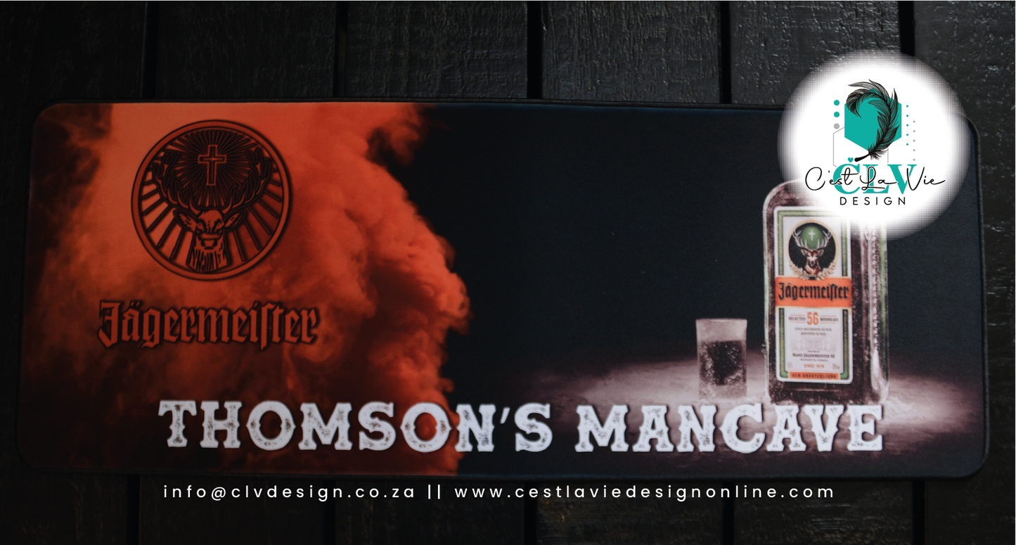 PRINTED BAR/DESK/GAMER MAT (78cm x 30cm)