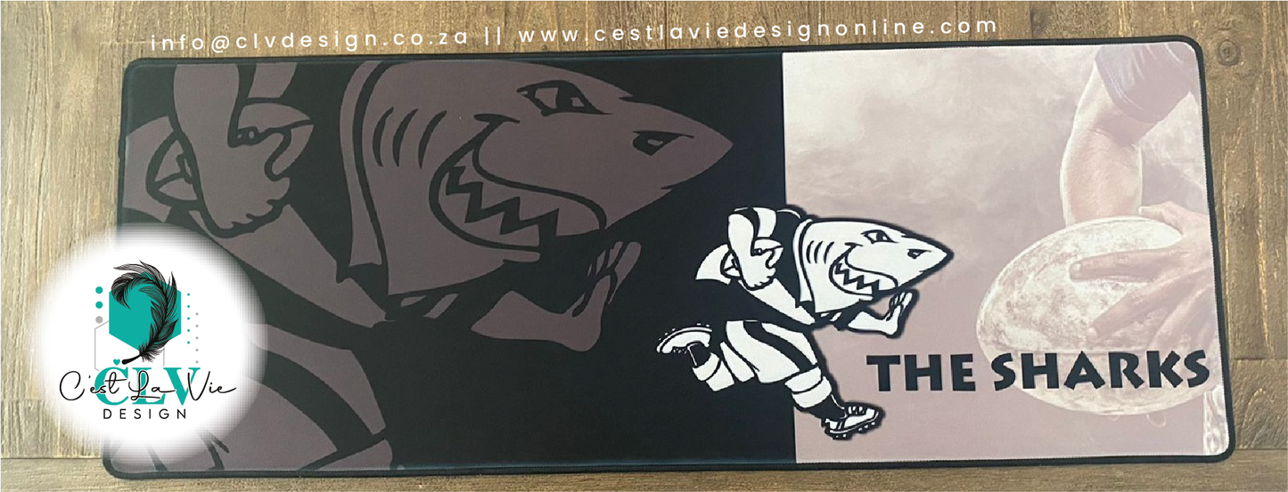 PRINTED BAR/DESK/GAMER MAT (78cm x 30cm)