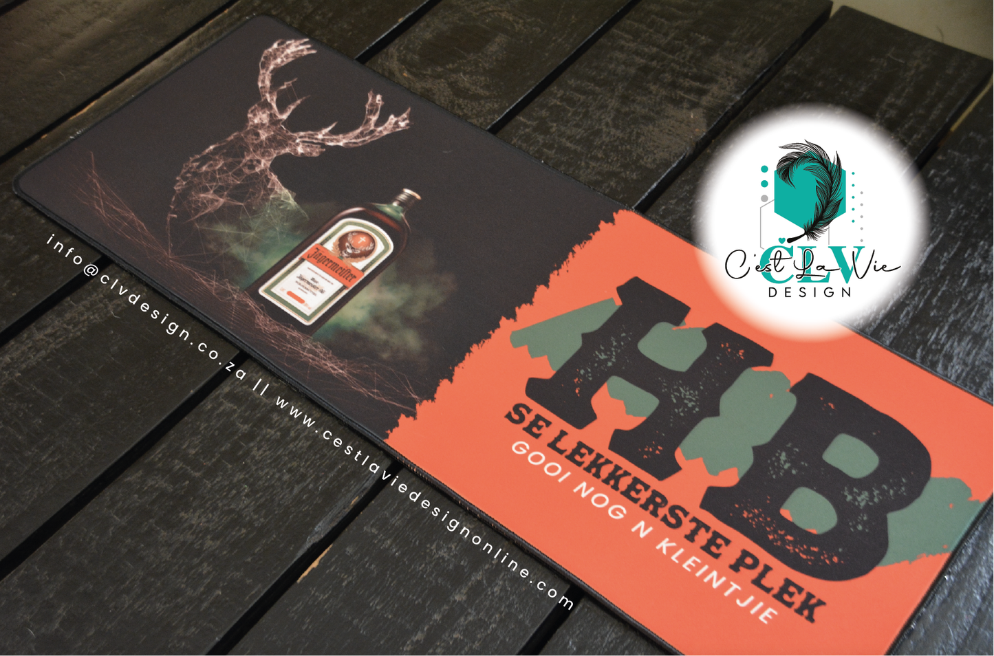 PRINTED BAR/DESK/GAMER MAT (78cm x 30cm)