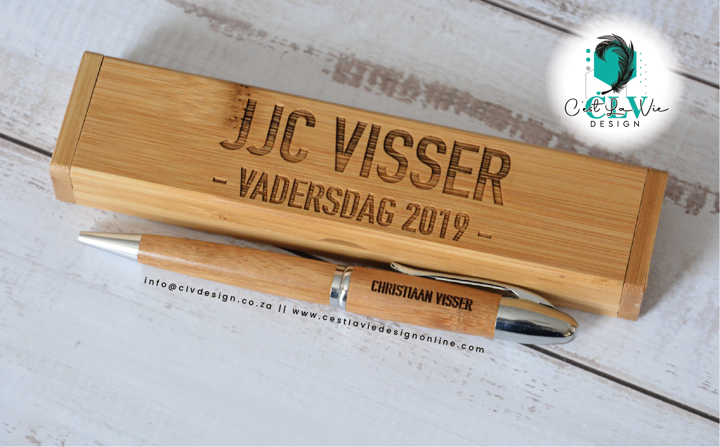 BAMBOO PEN SET