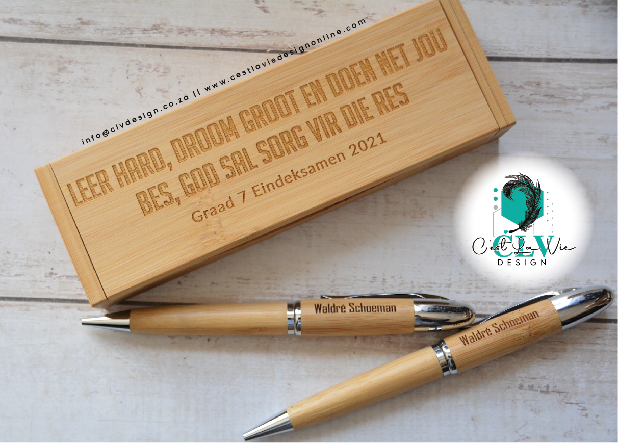 BAMBOO PEN SET