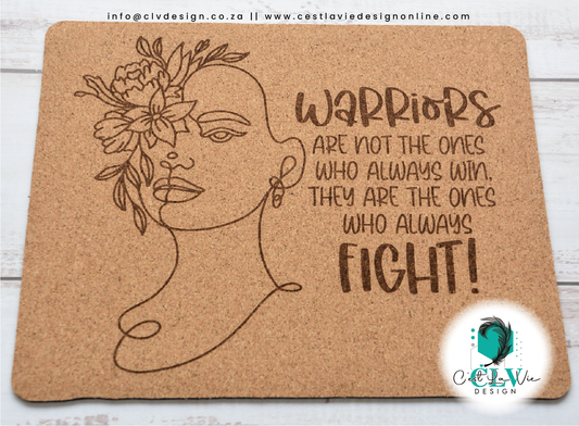 CORK MOUSE PAD (ENGRAVED)