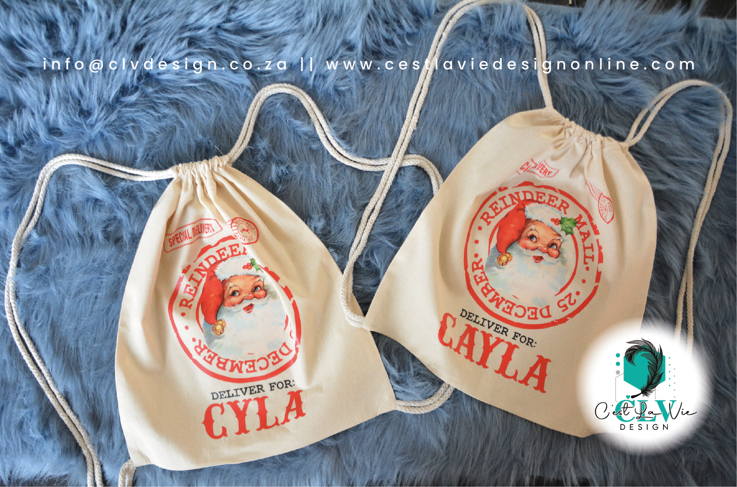 COTTON DRAWSTING BAG