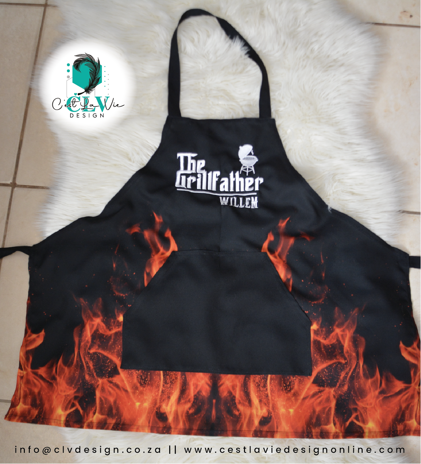 FULLY PRINTED APRONS