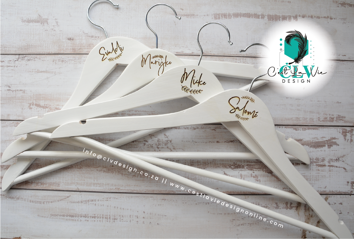 ENGRAVED HANGERS