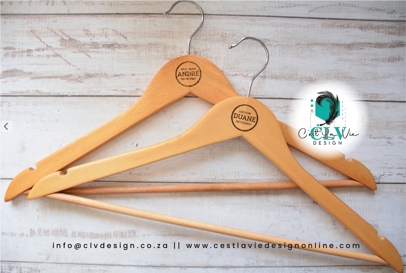 ENGRAVED HANGERS