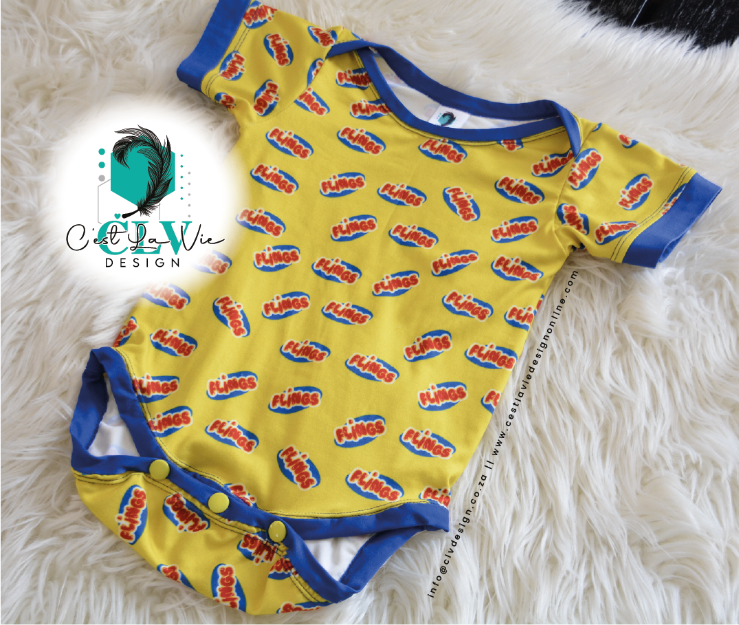 FULLY PRINTED BABY ONESIES