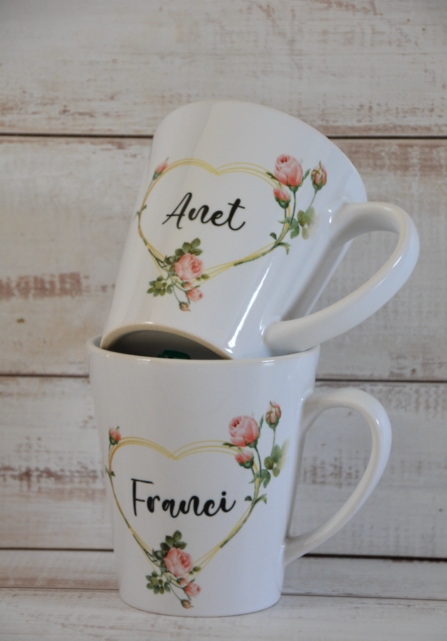 PRINTED CONE MUG (12OZ)