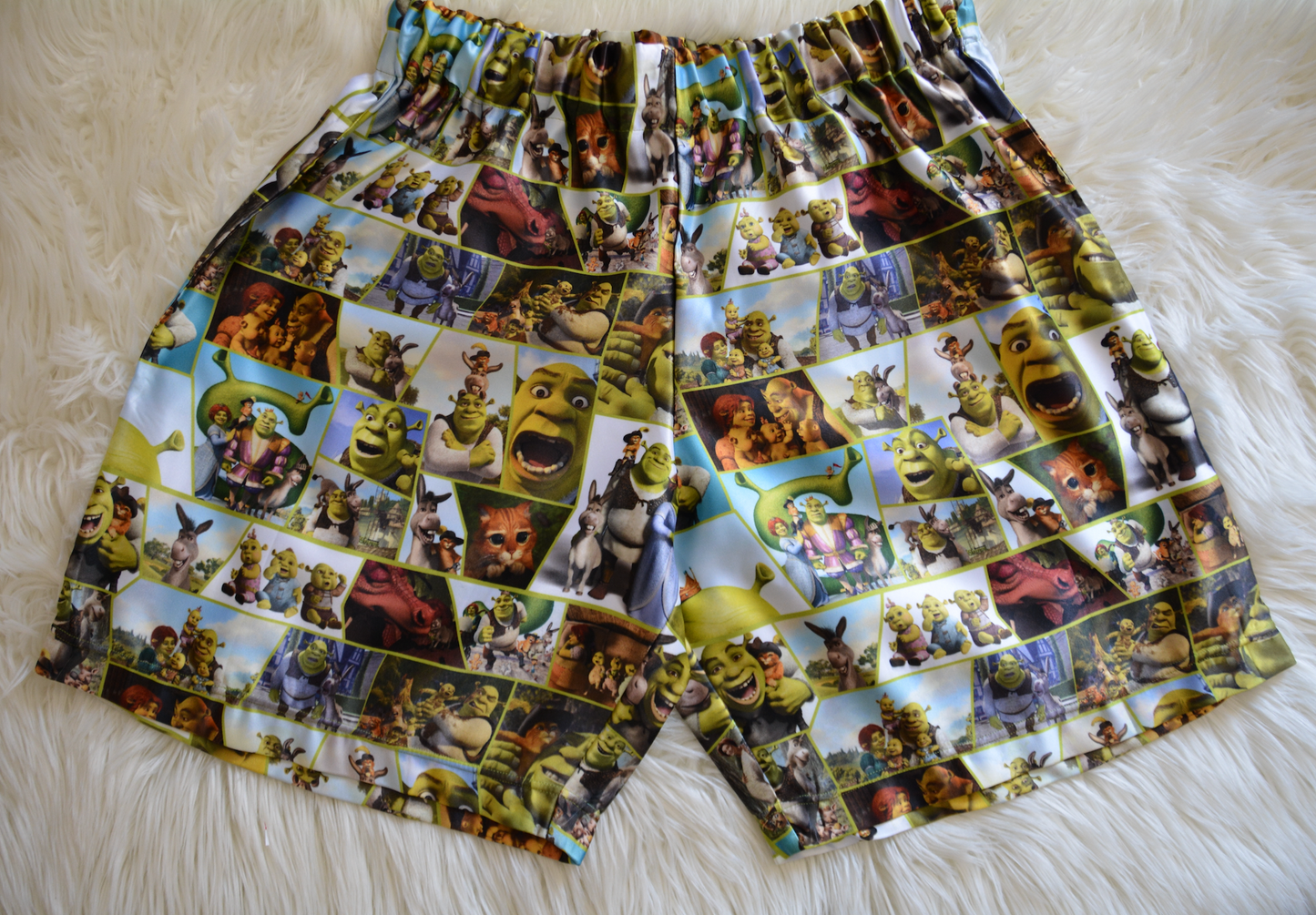 CUSTOM PRINTED SLEEP SHORTS (SHORTS ONLY - ADULT)