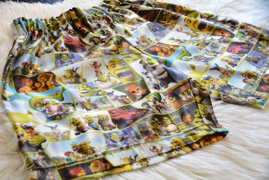 CUSTOM PRINTED SLEEP SHORTS (SHORTS ONLY - ADULT)