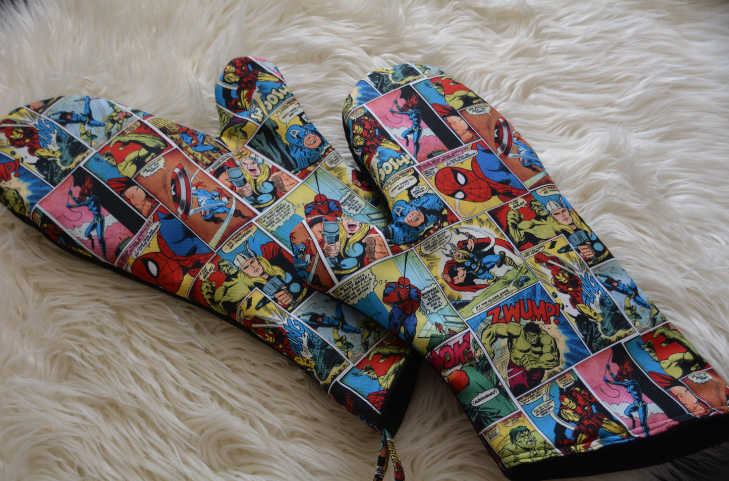 PRINTED MITTENS