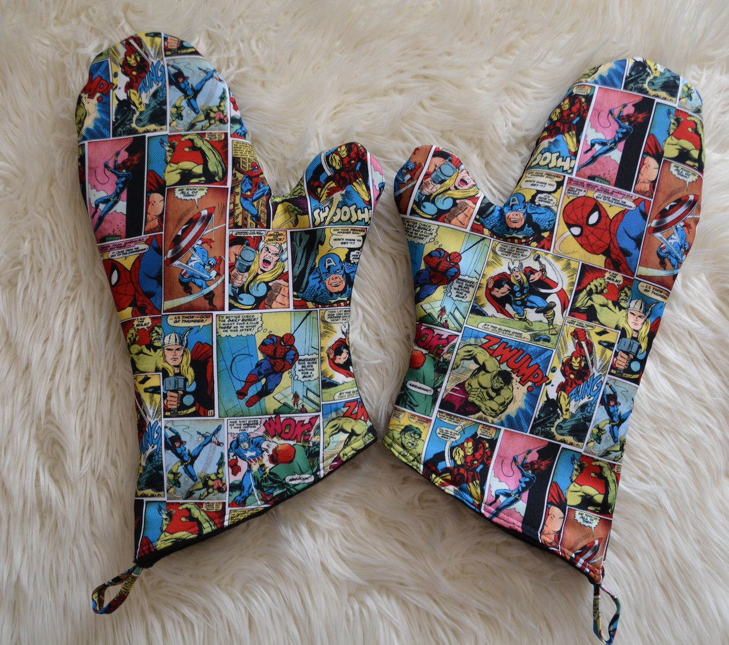 PRINTED MITTENS
