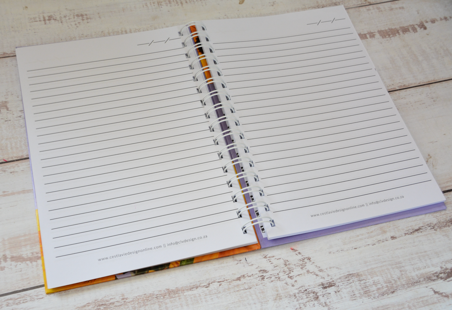 WIRE BOUND HARD COVER NOTEBOOK (FULLY CUSTOMISABLE)