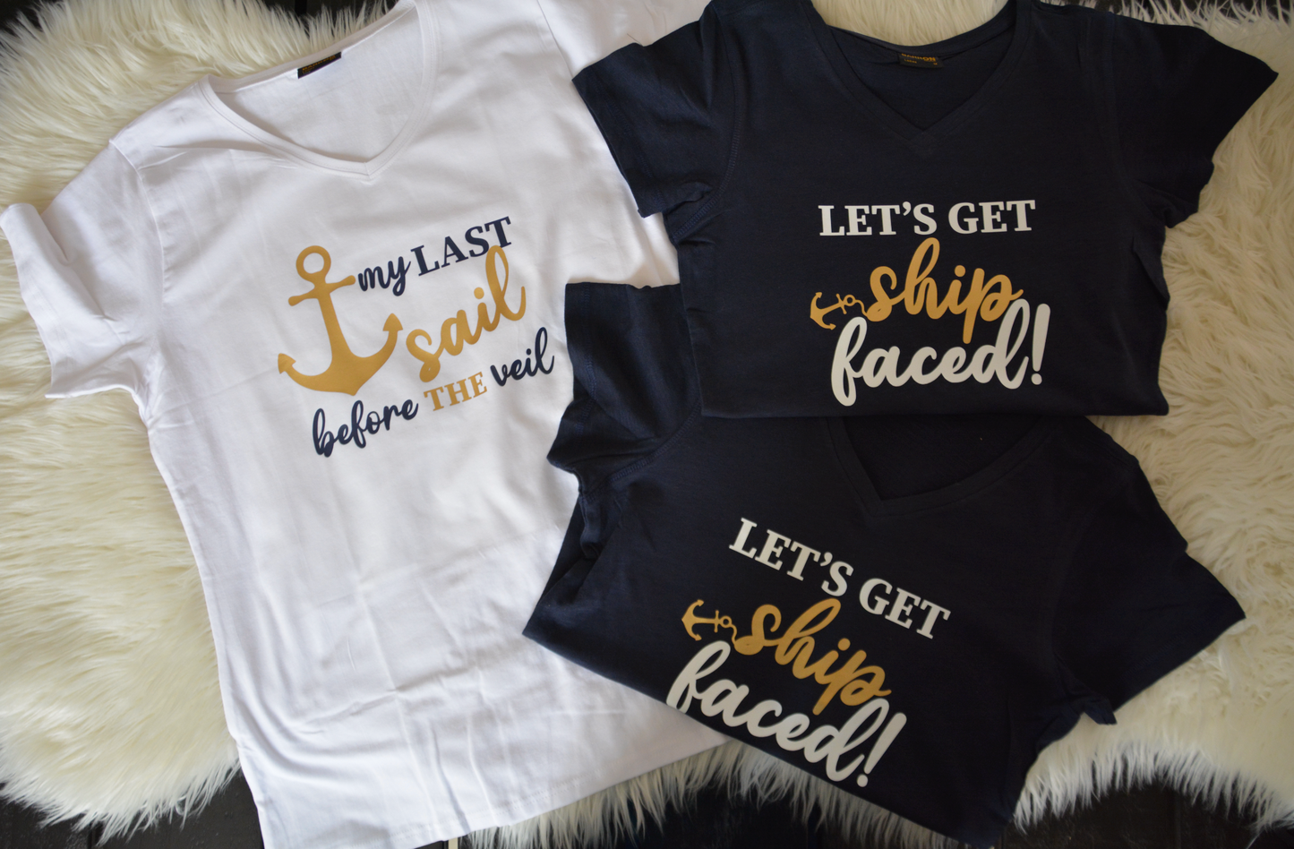 LADIES SLIM FIT V-NECK T-SHIRTS FOR ADULTS