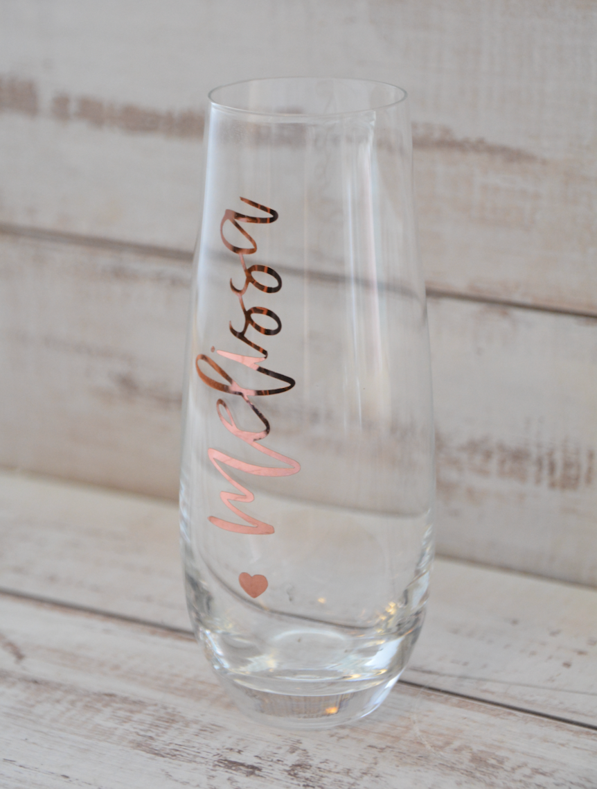 STEMLESS CHAMPAGNE FLUTE