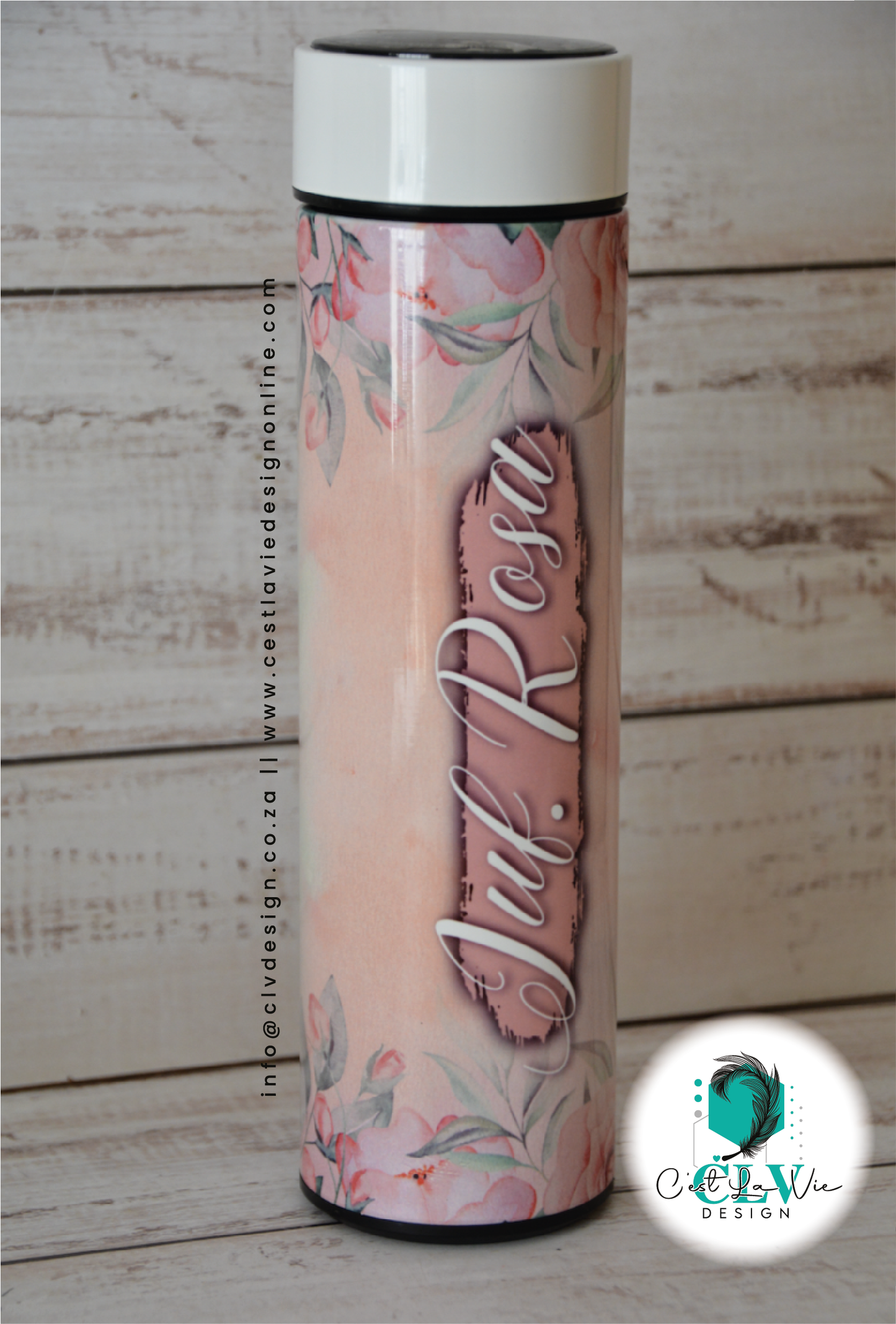 STAINLESS STEEL TEMPERATURE DISPLAY WATER BOTTLE