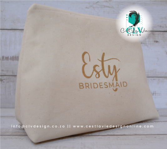 STANDARD MAKEUP BAG (TRIANGULAR)