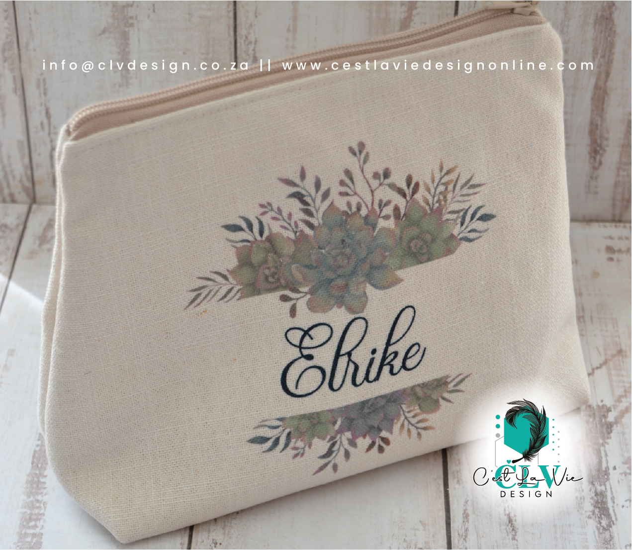 STANDARD MAKEUP BAG (TRIANGULAR)