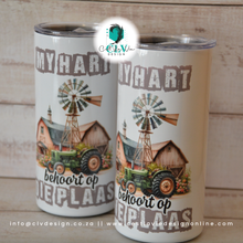 Load image into Gallery viewer, PERSONALISED STEEL SKINNY TUMBLER