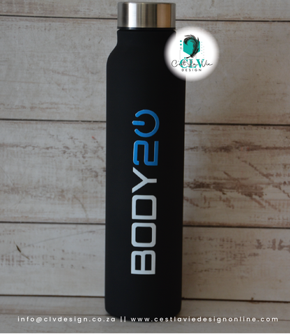 1L STEEL COATED BOTTLE (ENGRAVED)