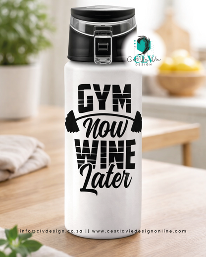 650ML ALUMINIUM TOP POP WATER BOTTLE