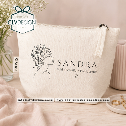 PERSONALISED ASA COSMETIC & ACCESSORY BAG
