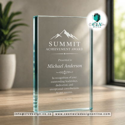 ALL STAR GLASS AWARD