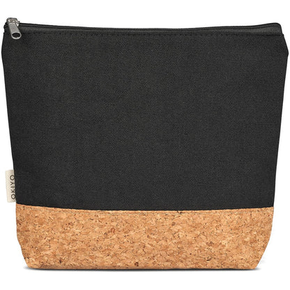 PERSONALISED KORUKU CORK & COTTOM COSMETIC & ACCESSORY BAG