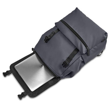 SKYLINE COLOR BLOCK LAPTOP BACKPACK