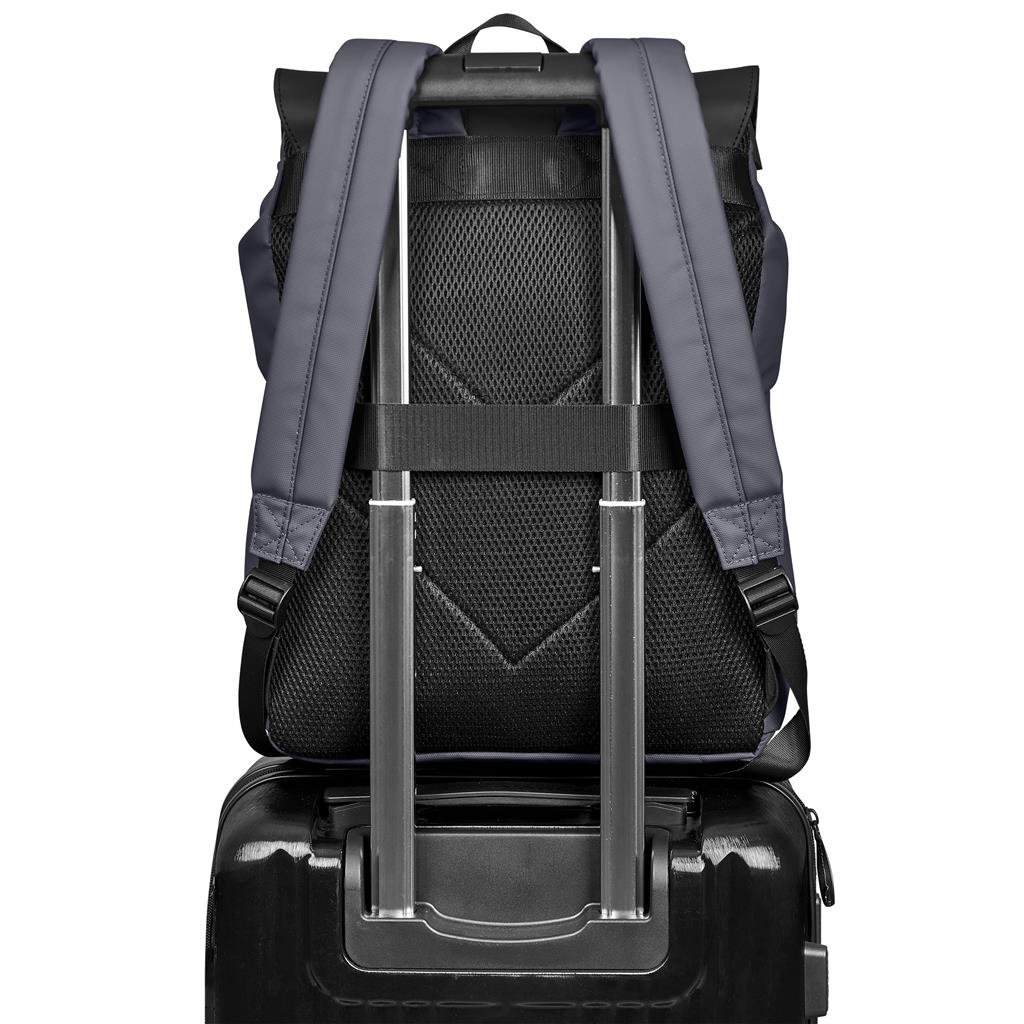 SKYLINE COLOR BLOCK LAPTOP BACKPACK