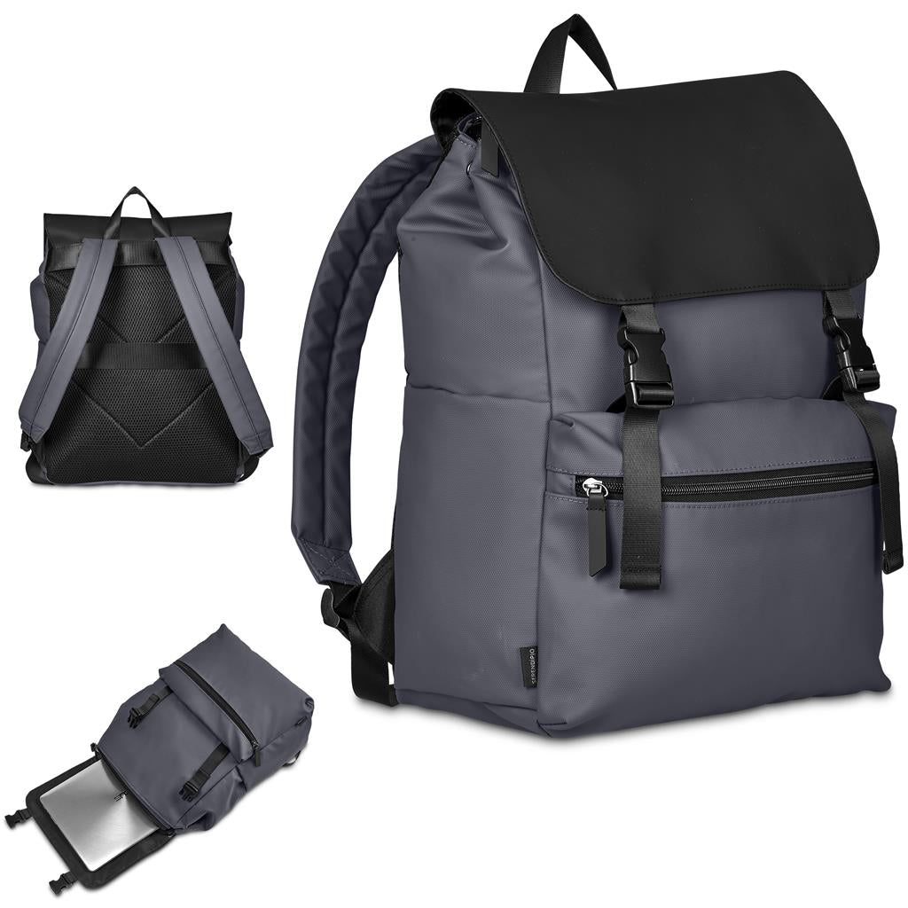 SKYLINE COLOR BLOCK LAPTOP BACKPACK