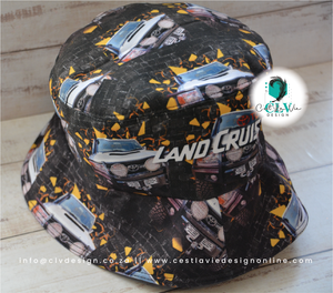 PRINTED BUCKET HAT