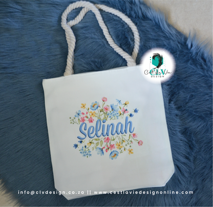 LUXURY ROPE TOTE BAG