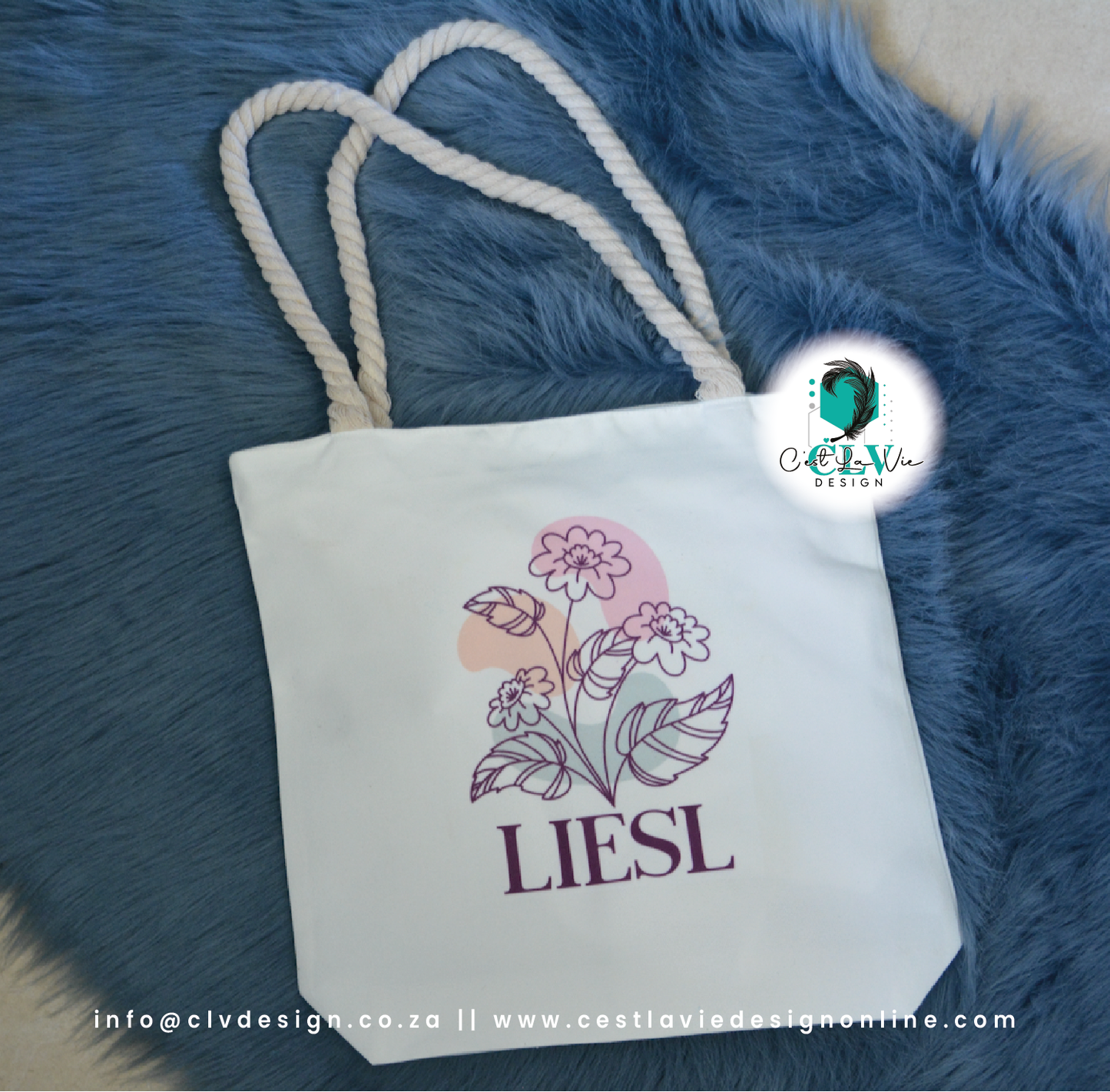 LUXURY ROPE TOTE BAG