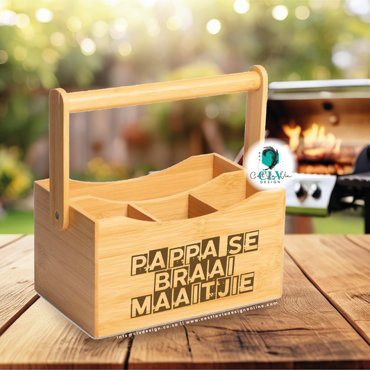 BAMBOO CARRY CADDY