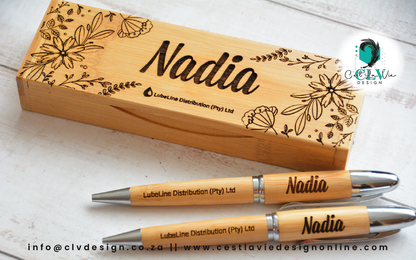 BAMBOO PEN SET
