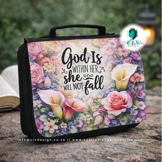 PRINTED BIBLE BAG