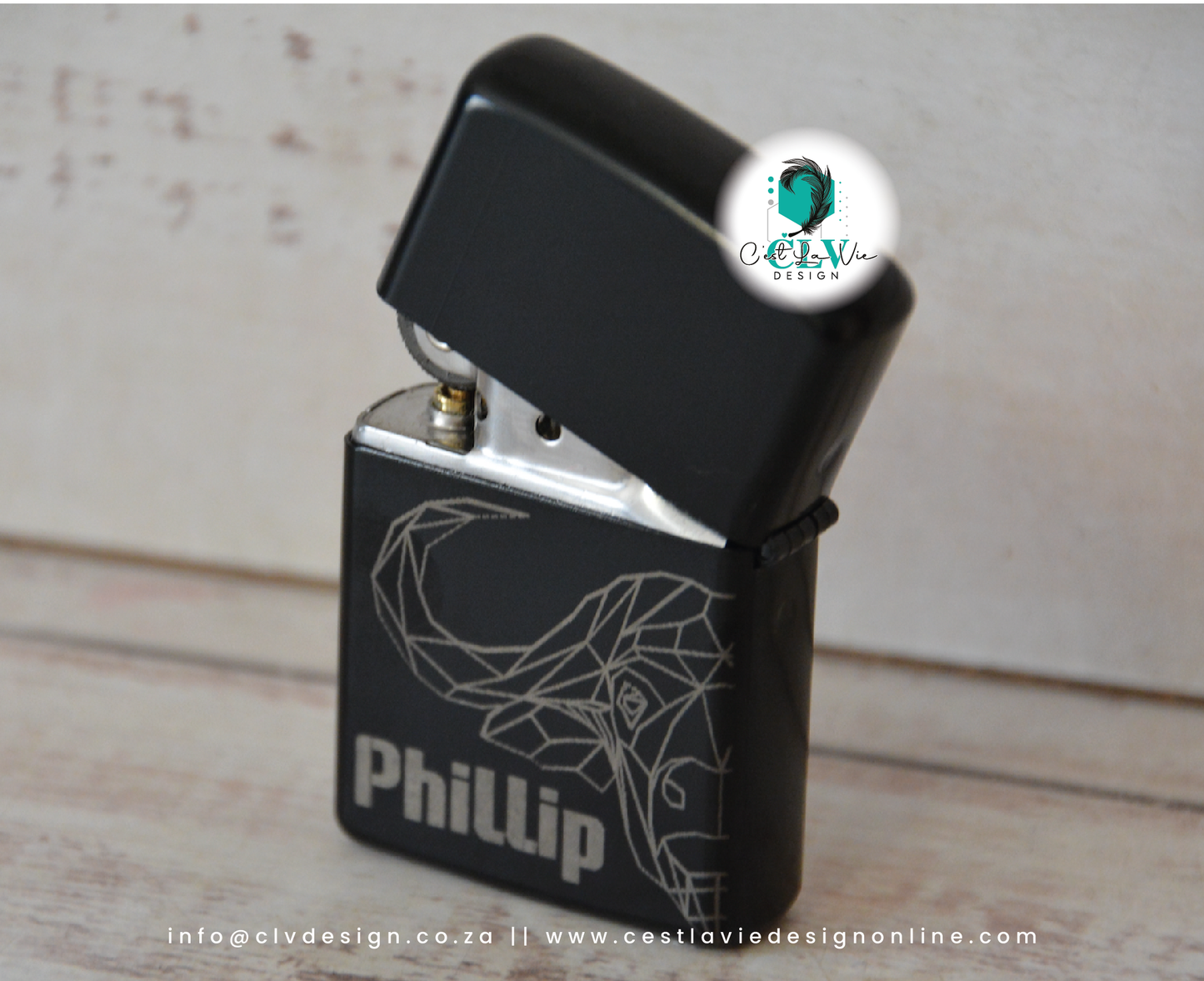 BLACK MATTE LIGHTER