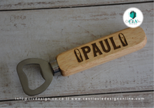 Load image into Gallery viewer, WOODEN HANDLE BOTTLE OPENER