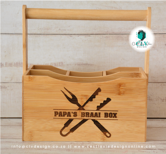BAMBOO CARRY CADDY