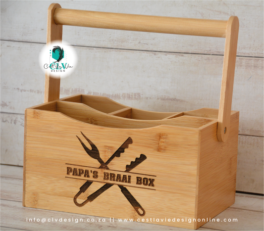 BAMBOO CARRY CADDY