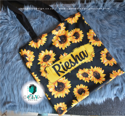 LARGE CARRY TOTE (CUSTOM PRINTED)