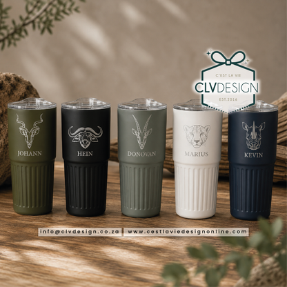 PERSONALISED CALLAWAY STAINLESS STEEL 500ML TUMBLER