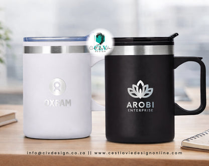 ANGELO STAINLESS STEEL & PLASTIC MUG
